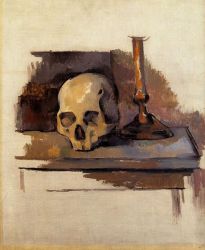 Skull -    Paul Cezanne Oil Painting