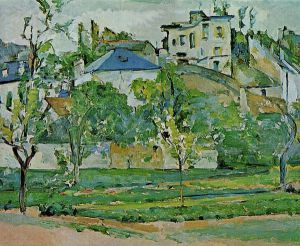 Orchard in Pontoise - Paul Cezanne Oil Painting