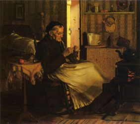 Home Comfort - Oil Painting Reproduction On Canvas