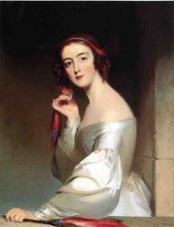Portrait of Miss Ann Elliott, Beaufort, South Carolina - Oil Painting Reproduction On Canvas