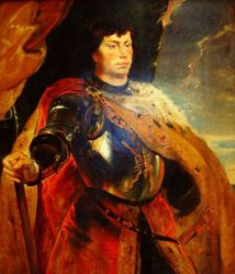 Charles the Bold, duke of Burgundy -   Peter Paul Rubens Oil Painting