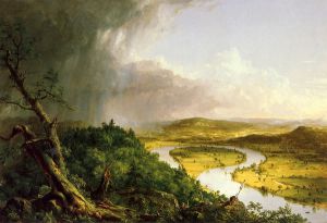 The Oxbow -   Thomas Cole Oil Painting