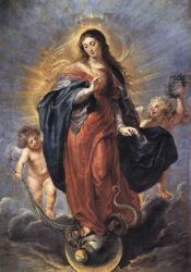 Immaculate Conception -   Peter Paul Rubens Oil Painting