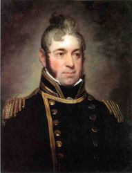 Commodore William Bainbridge, Commander of The Constitution (1774-1833) -   Gilbert Stuart Oil Painting