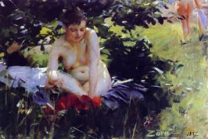 Red Stockings - Oil Painting Reproduction On Canvas