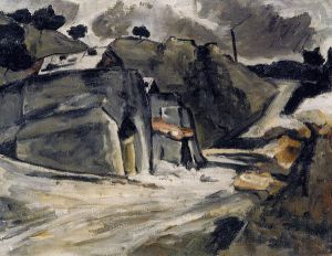 Landscape of Provence -  Paul Cezanne Oil Painting