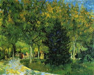 Avenue in the Park -  Vincent Van Gogh Oil Painting