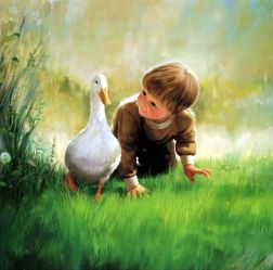 Just Ducky - Donald Zolan Oil Painting