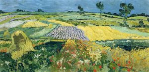 Wheatfields -   Vincent Van Gogh Oil Painting