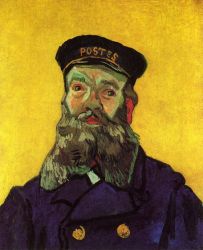 Portrait of the Postman Joseph Roulin II -  Vincent Van Gogh Oil Painting