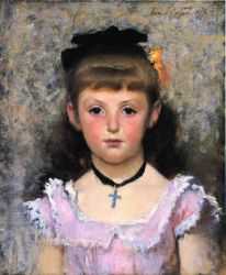 Jeanne Kieffer - John Singer Sargent Oil Painting