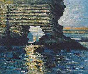 La Porte d'Amont, Etretat - Oil Painting Reproduction On Canvas