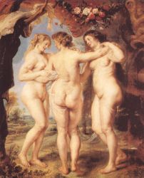 The Three Graces - Oil Painting Reproduction On Canvas