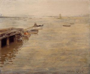 Seashore - William Merritt Chase Oil Painting