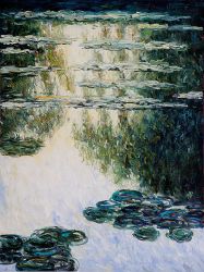 Water Lilies V - Claude Monet Oil Painting