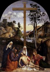 Lamentation over the Dead Christ - Giovanni Bellini Oil Painting