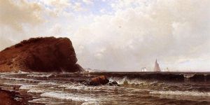 Whitehead, Casco Bay -  Alfred Thompson Bricher Oil Painting