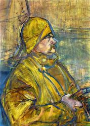 Maurice Joyans (detail) -   Henri De Toulouse-Lautrec Oil Painting