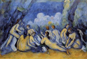 The Large Bathers III -   Paul Cezanne oil painting