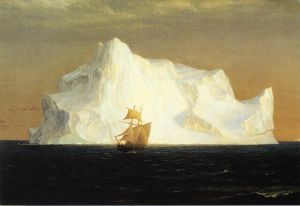 The Iceberg -  Frederic Edwin Church Oil Painting