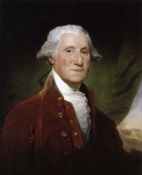 George Washington XII - Gilbert Stuart Oil Painting