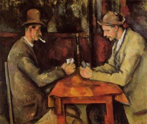 Cardplayers -   Paul Cezanne Oil Painting