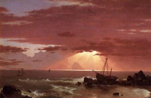 The Wreck -  Frederic Edwin Church Oil Painting