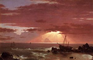 The Wreck - Frederic Edwin Church Oil Painting