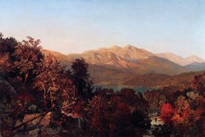 Autumn in the Adirondacks II -  William Trost Richards Oil Painting