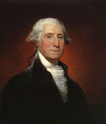 George Washington IV - Gilbert Stuart Oil Painting