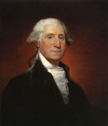 George Washington IV -   Gilbert Stuart Oil Painting