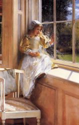 Sunshine - Sir Lawrence Alma-Tadema Oil Painting