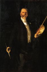 William Merritt Chase - John Singer Sargent Oil Painting