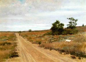 Hunting Game in Shinnecock Hills -  William Merritt Chase Oil Painting