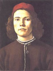 Portrait of a Young Man II -  Sandro Botticelli Oil Painting