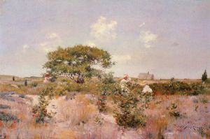 Shinnecock Landscape IV -  William Merritt Chase Oil Painting