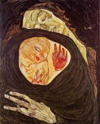 Dead Mother - Oil Painting Reproduction On Canvas