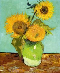 Sunflowers II -   Vincent Van Gogh Oil Painting