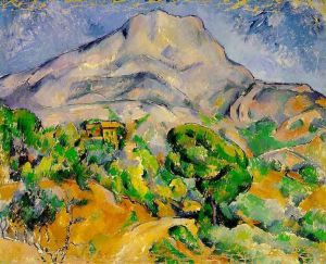 Mont Sainte-Victoire -   Paul Cezanne Oil Painting