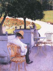 The Orange Trees - Gustave Caillebotte Oil Painting