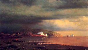 Fishing Boats - William Bradford Oil Painting