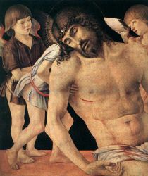 PietÃ  [detail] - Giovanni Bellini Oil Painting