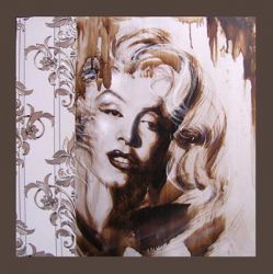 Portrait of Marilyn Monroe - Oil Painting Reproduction On Canvas