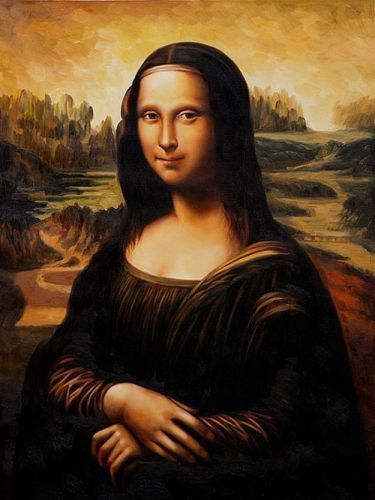 Mona Lisa II - Oil Painting Reproduction On Canvas