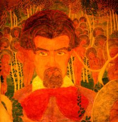 self portrait II - Kasimir Malevich Oil Painting