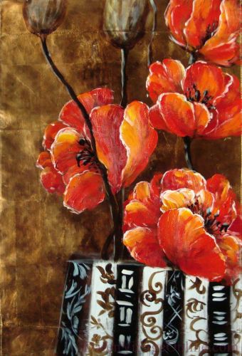 Decorative floral 8029